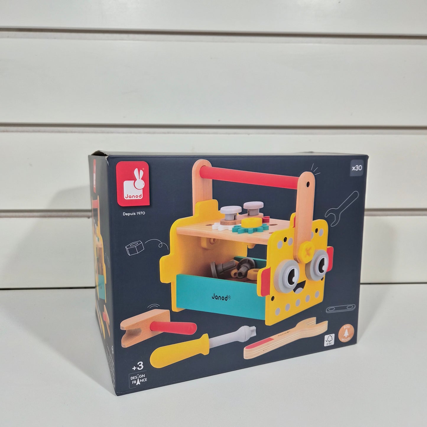 Caisse à outils en bois
