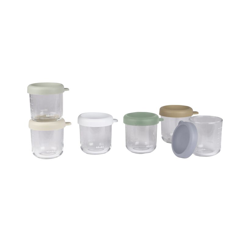 Coffret 6 portions verre
