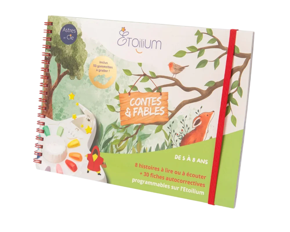 Jeu pédagogique Livret Contes et fables de 5 à 8 ans (pour Etoilium)