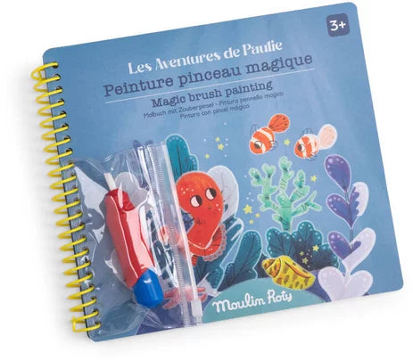 Peinture pinceau magique