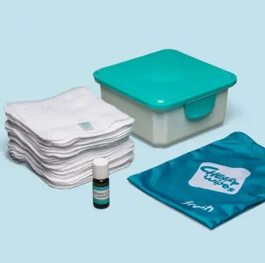 Mini kit Complet 25 lingettes lavables Coton