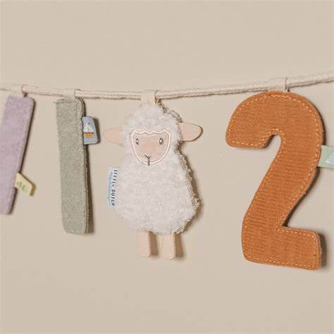 Lettre en tissu Mouton
