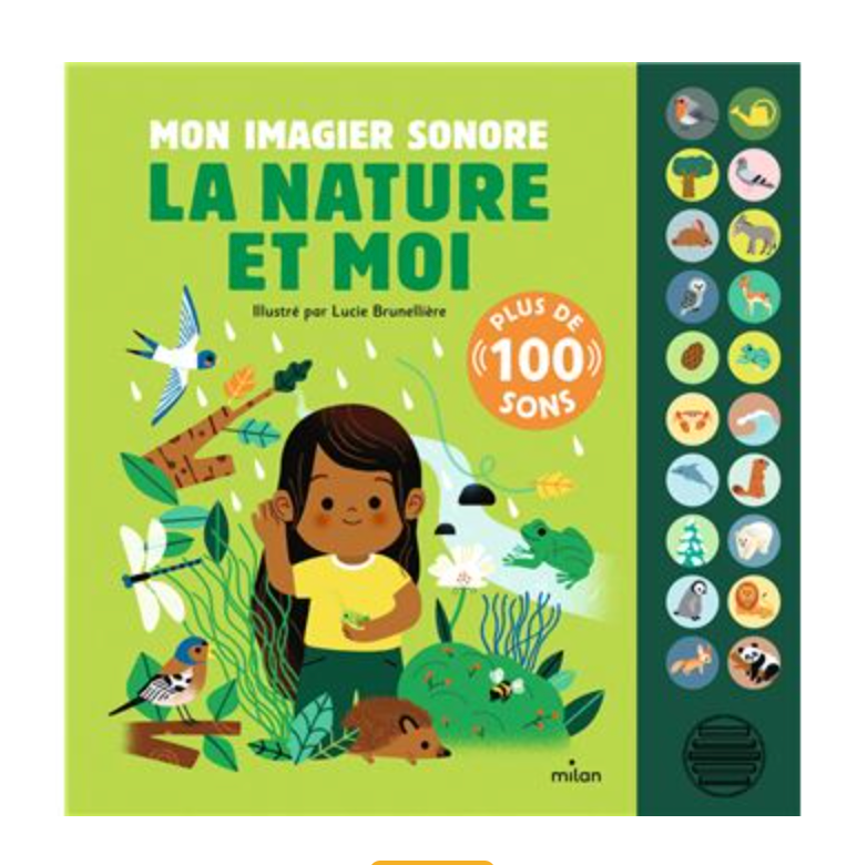Imagier sonore La nature et moi
