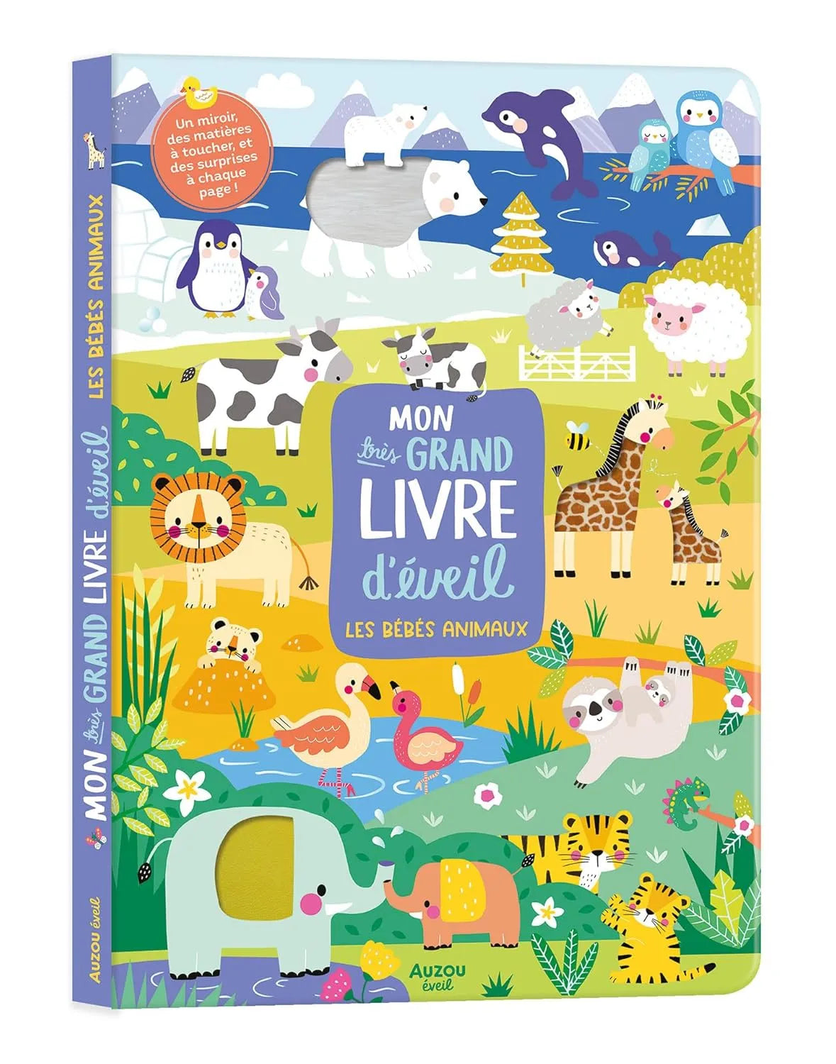 Livre Mon très grand livre d'éveil (Les bébés animaux)