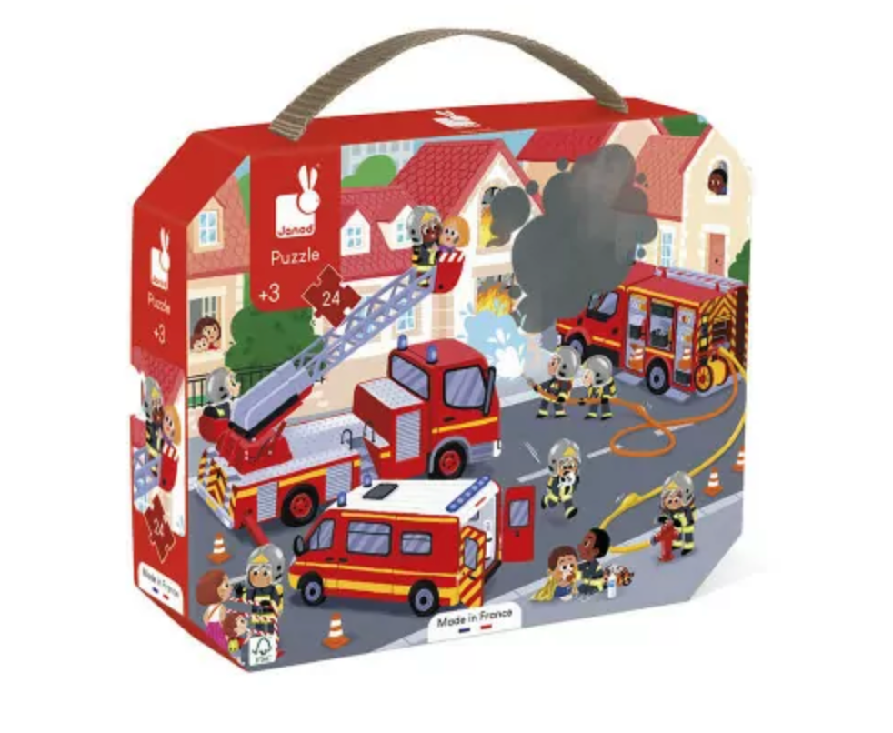 Puzzle 24 pièces Pompiers