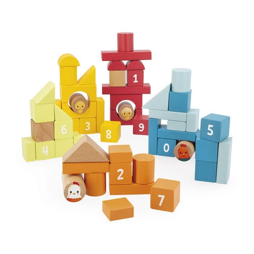Baril de construction Ferme (56 pièces)