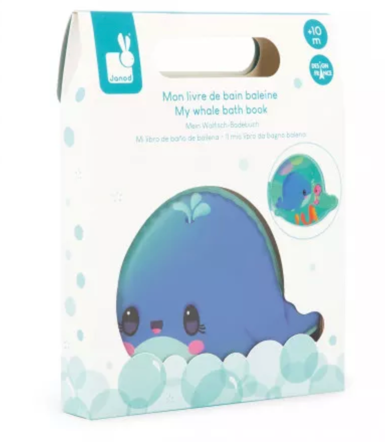 Livre de bain Baleine