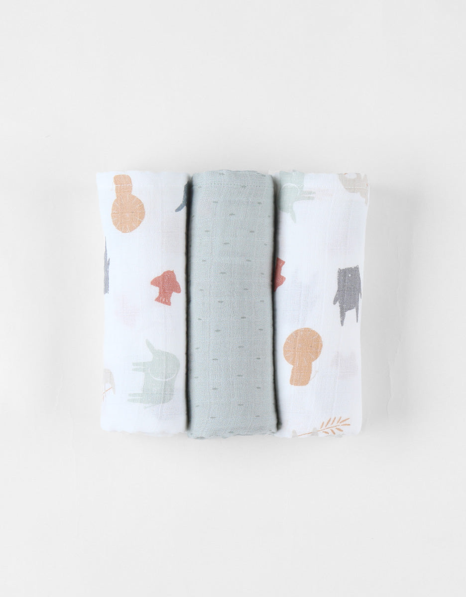 Set de 3 langes tetras jungle