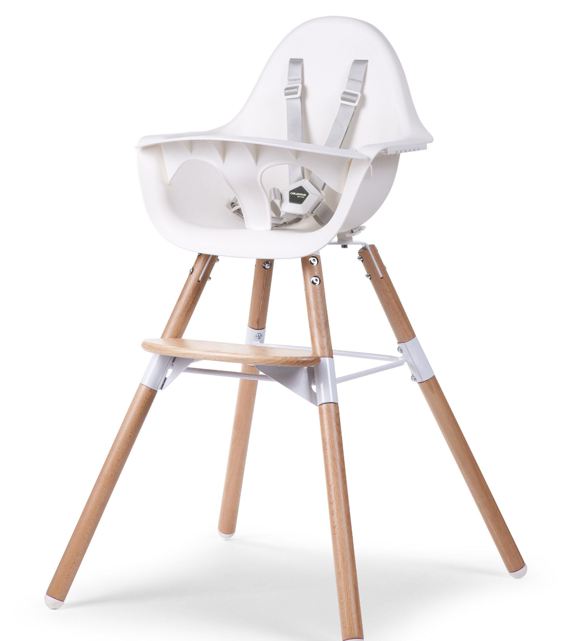 Chaise haute Evolu réglable en hauteur