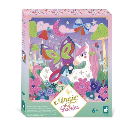 Kit Créatif Stickers et Phospho Magic Fairies