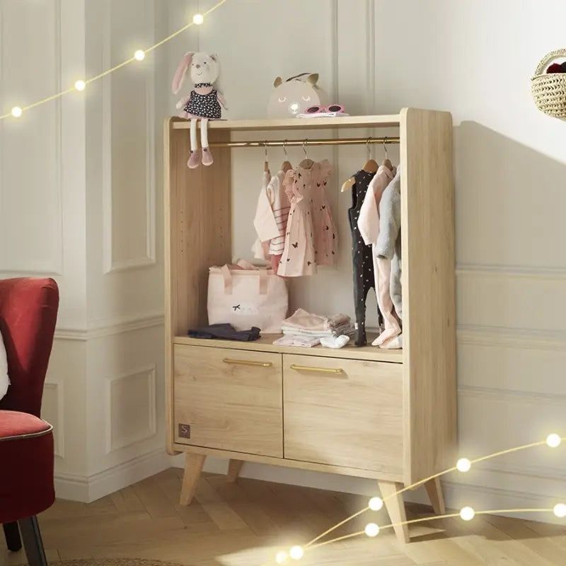 Armoir 2 Portes penderie Arty Bois