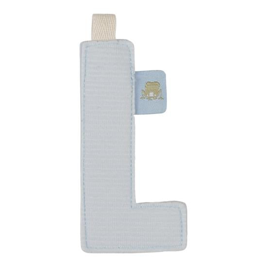 Lettre en tissu L