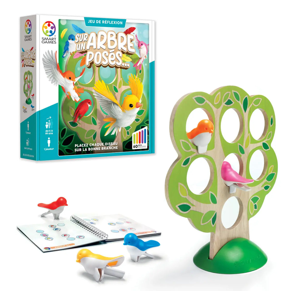 Jeu sur un arbre posés...