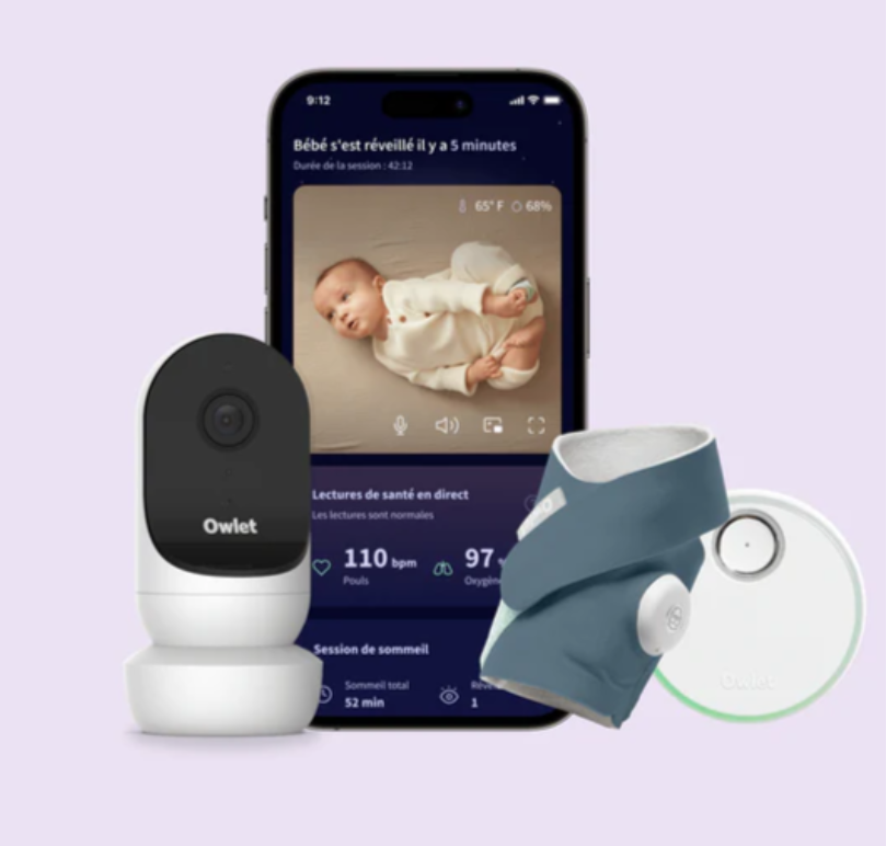 Système de surveillance pour bébé Ensemble Dream Sock Cam 2 Sommeil
