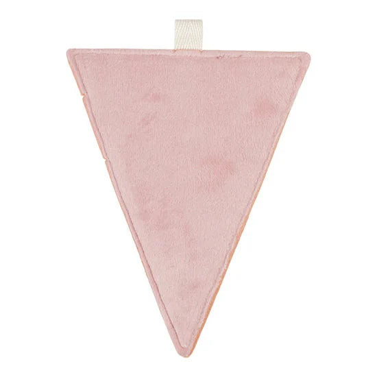 Lettre en tissu drapeau