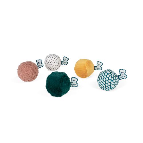 Set balles sensorielles pour bébé 5 balles