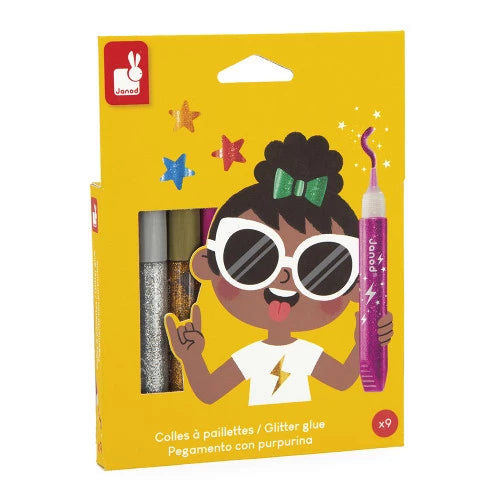 Colles à paillettes x9