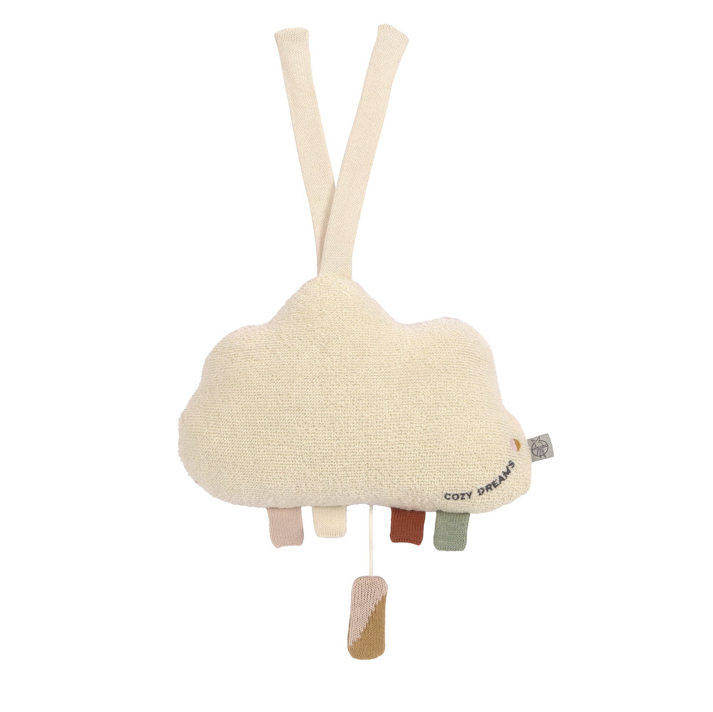 Peluche tricotée Lässig Nuage, milky