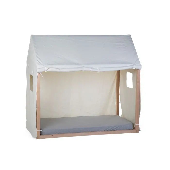 Toile lit cabane tipi
