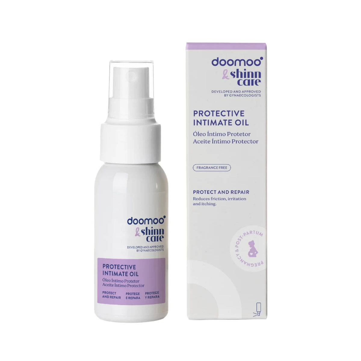 Huile intime protectrice