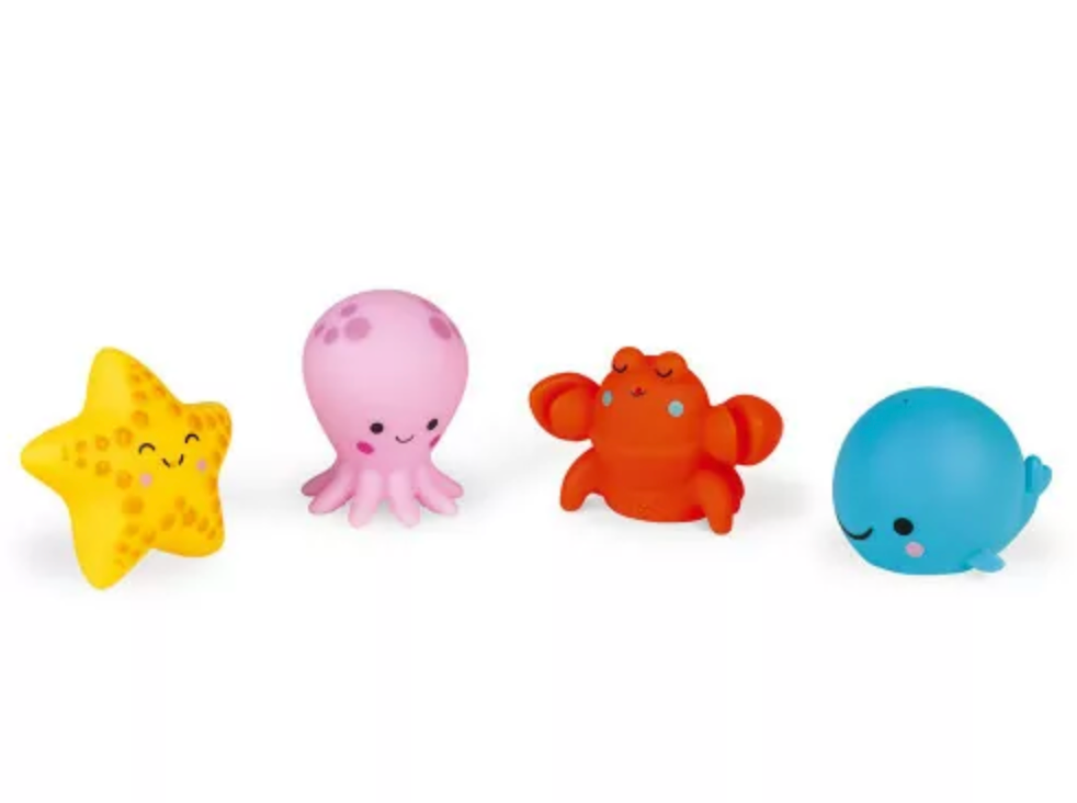 4 gicleurs de bain Mer