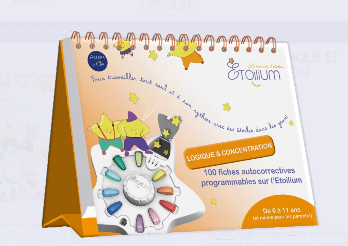 Chevalet pédagogique pour Etoilium - Logique et concentration 6/11 ans