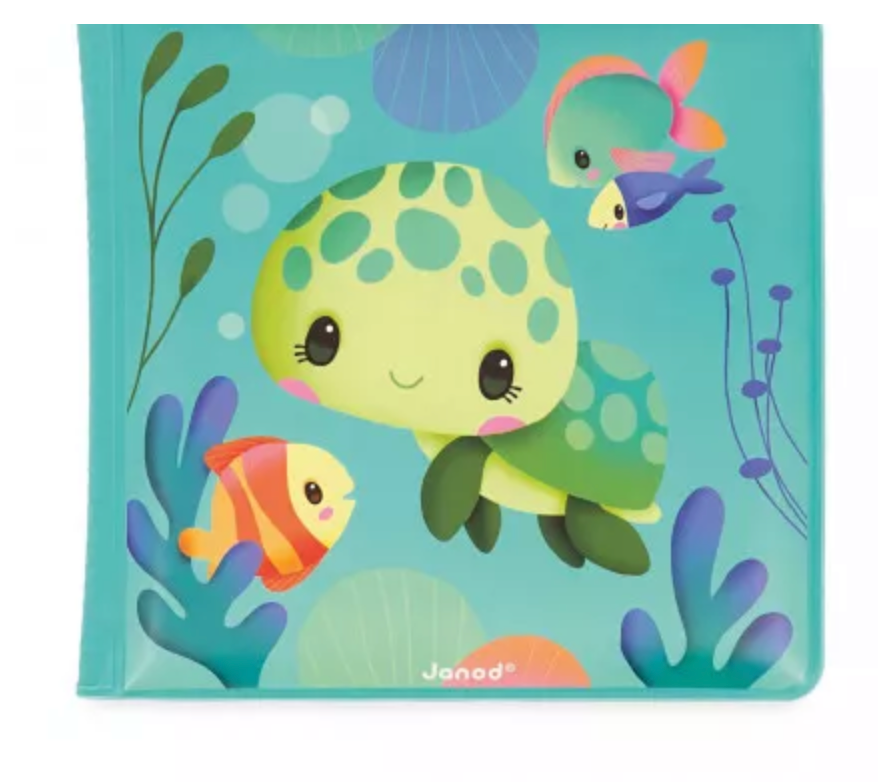 Livre de bain magique La vie magique des tortues