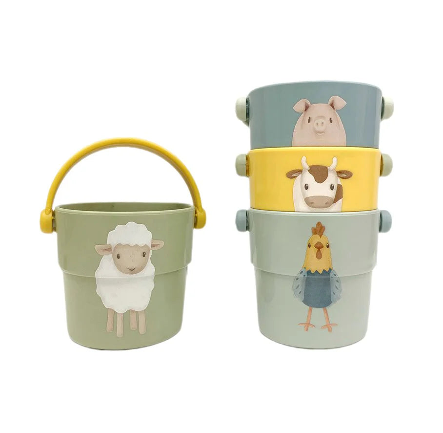 Gobelets de bain Little farm