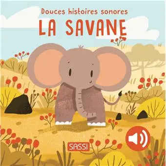 Livre sonore La savane