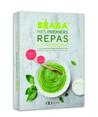 Livre Recette Mes premiers repas avec babycook