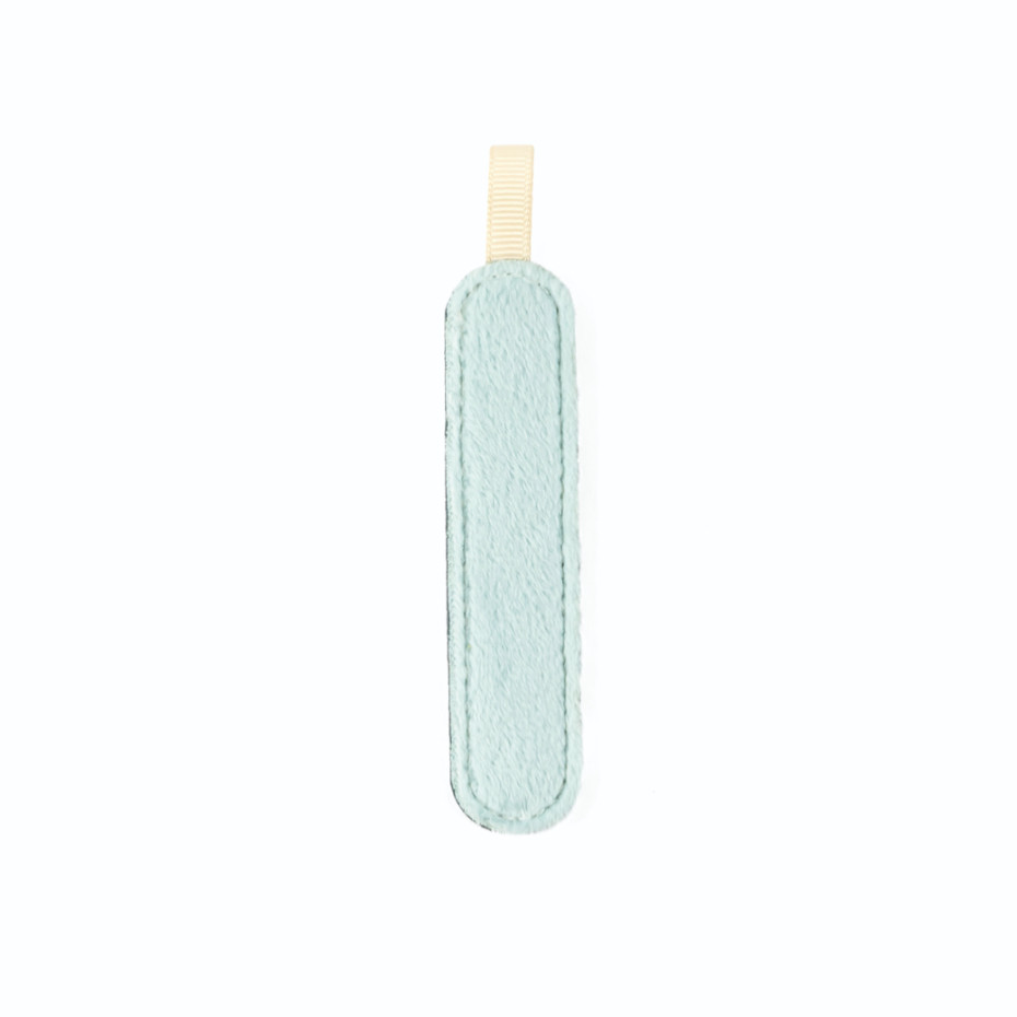 Lettre en tissu i