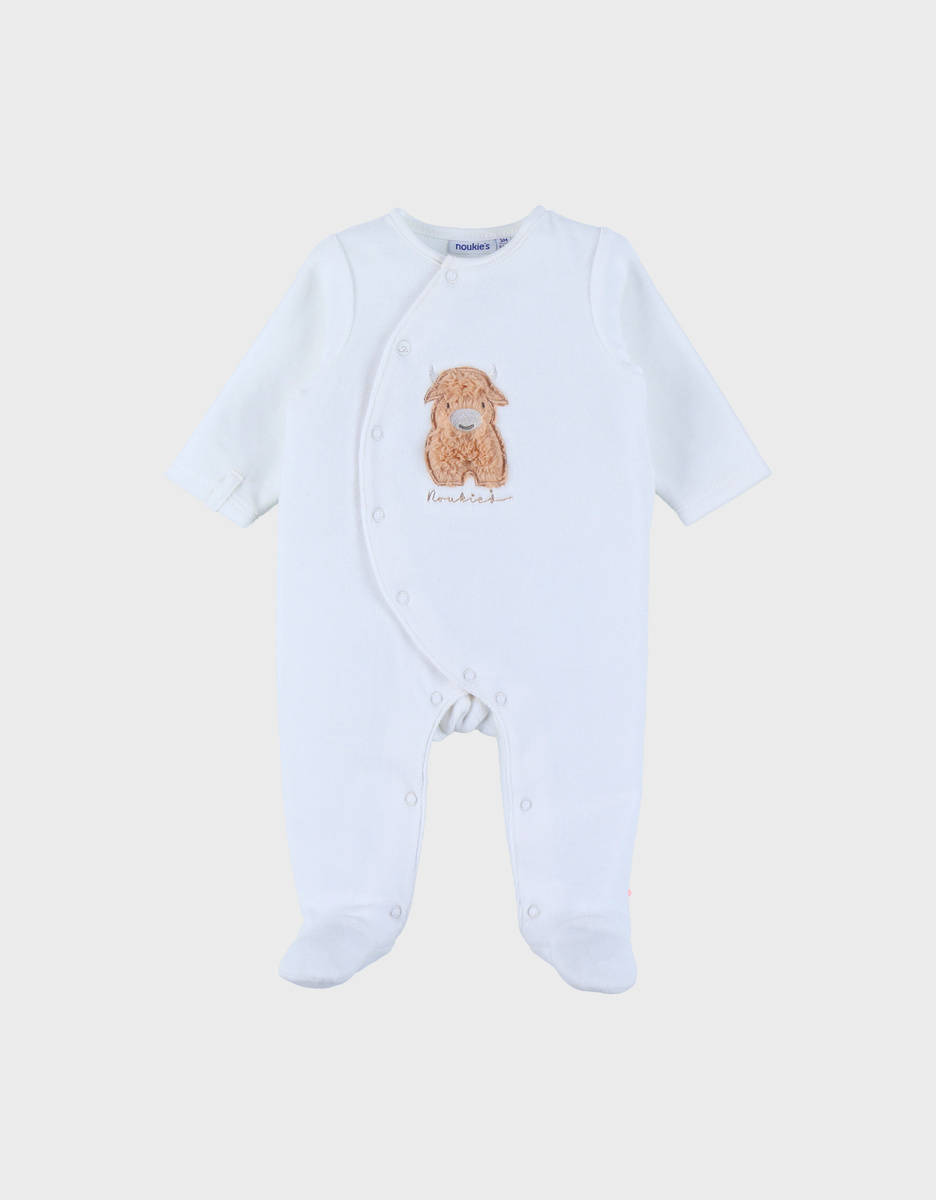 Pyjama en velours fluffy