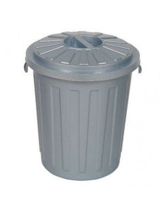 Seau à couches 23L argenté