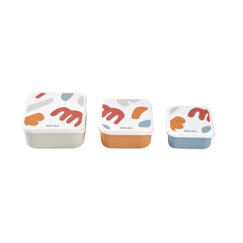 Lot de 3 boîtes à goûter