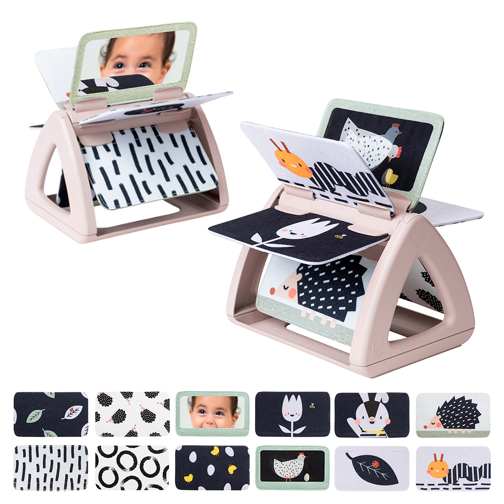 Livre miroir tournant Noir & Blanc