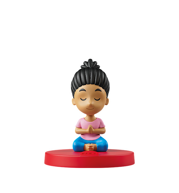 Personnage Yoga pour les petits