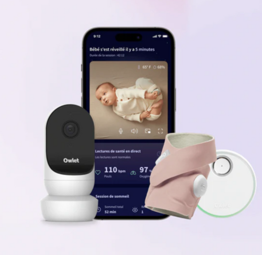 Systeme de surveillance pour bebe ensemble dream sock cam 2