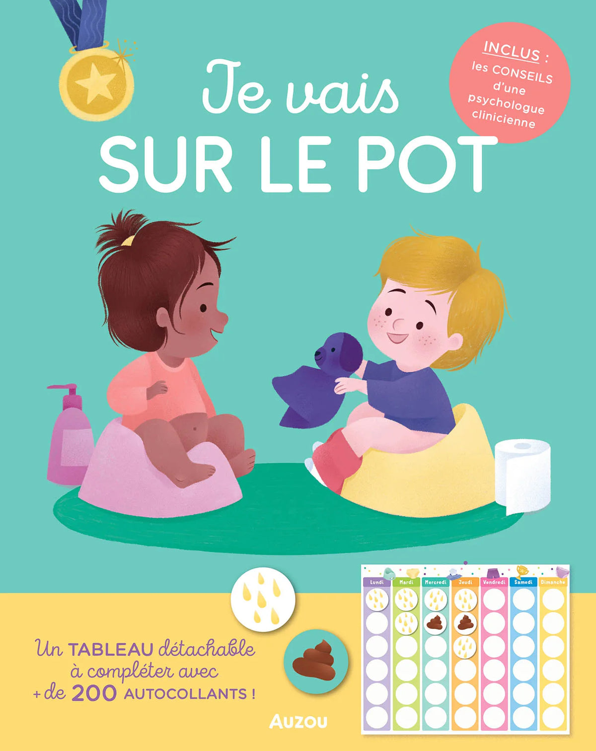 Livre je vais sur le pot