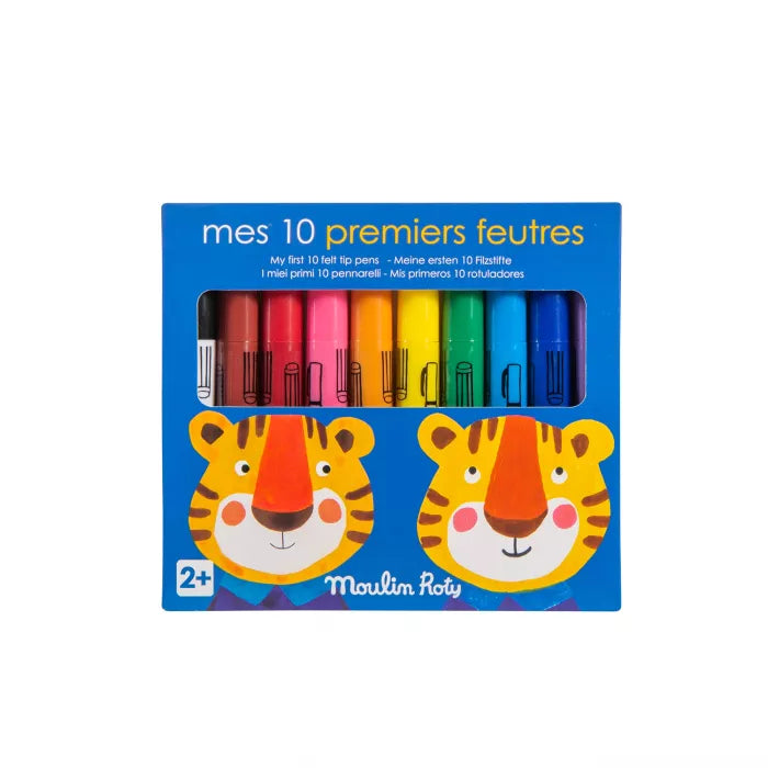 Mes 10 premiers feutres