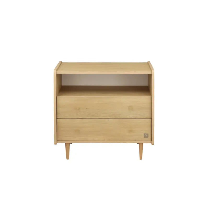 Commode 2Tiroirs 1Niche My Love Chêne