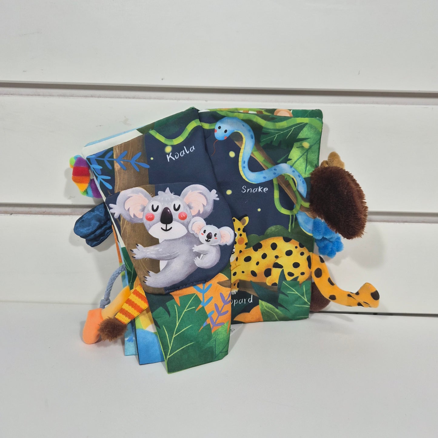 Livres en tissu pour bébés Animaux