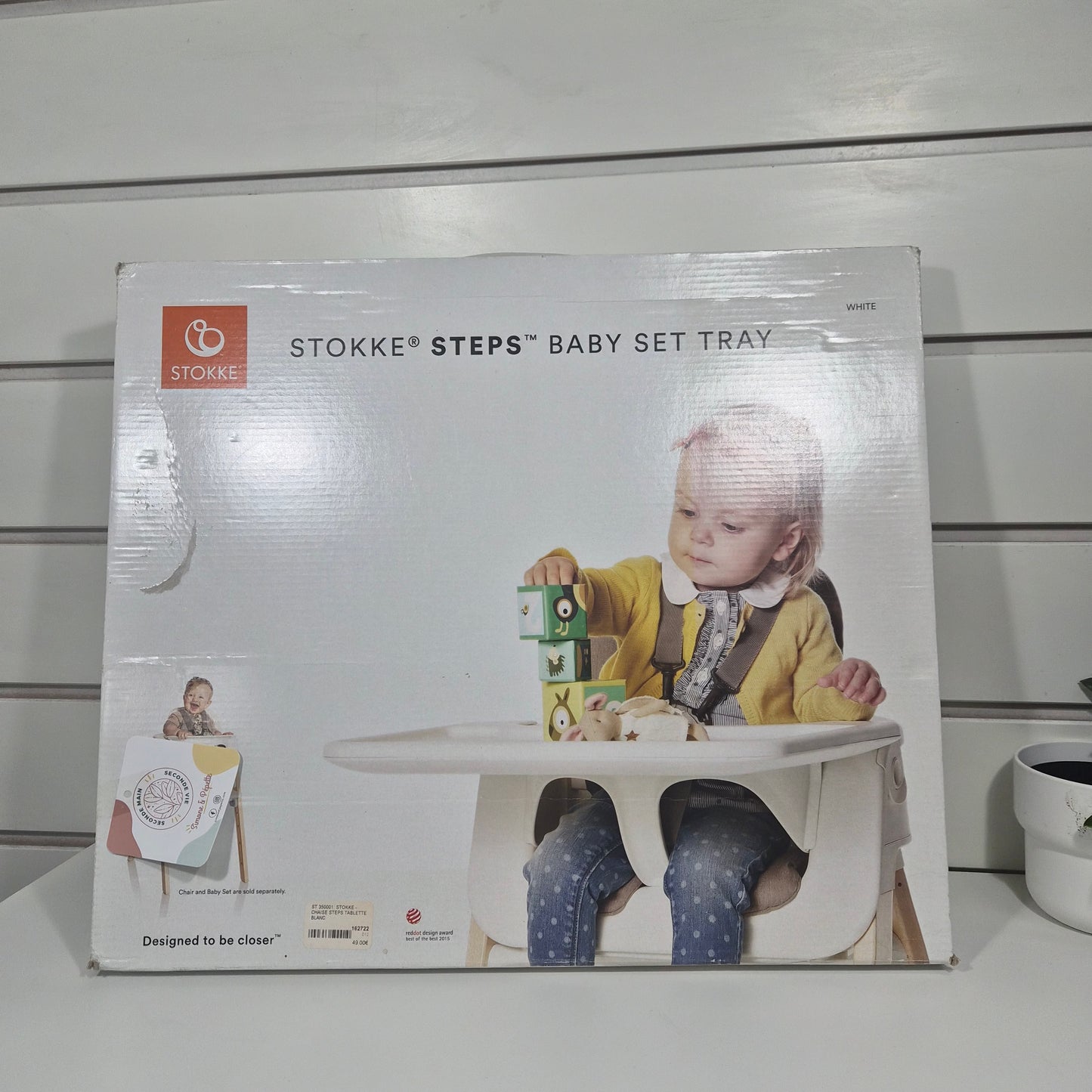 Tablette chaise steps babyset