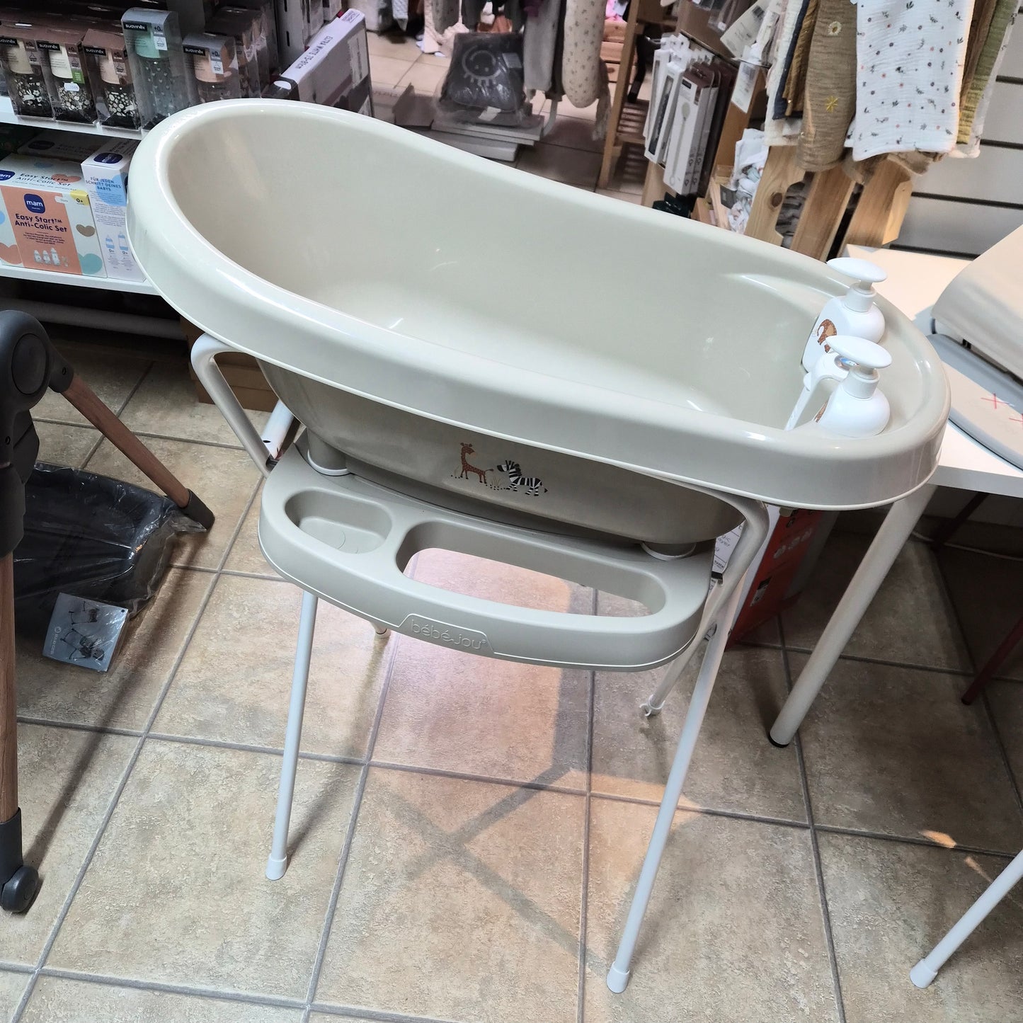Baignoire Thermo Click Sepp avec pied