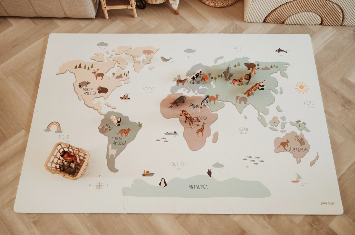 Tapis de motricité puzzle Tiloo