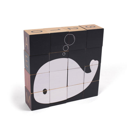 Puzzle cube en bois