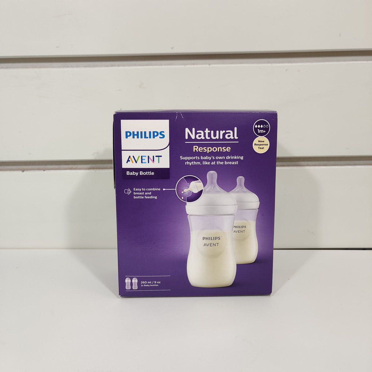 Duo de biberons Natural Reponse Avent