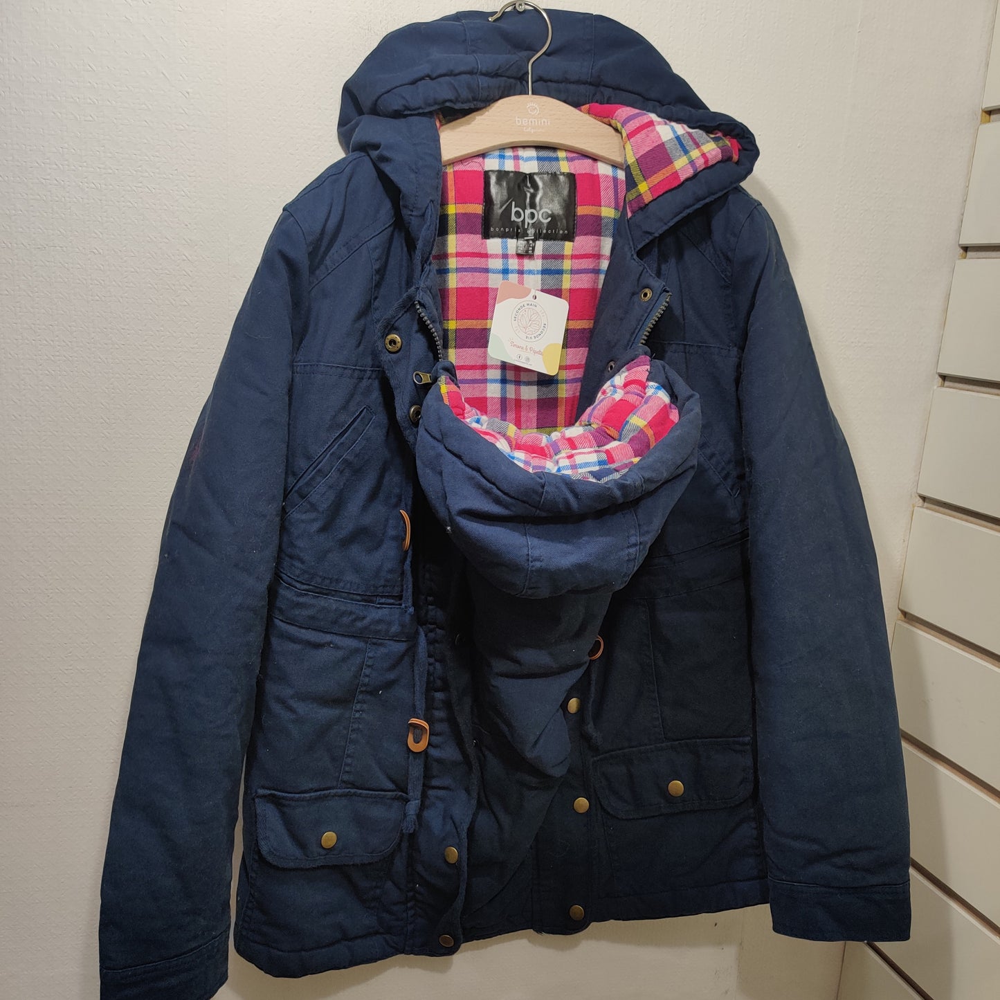 Veste de grossesse avec fonction de portage