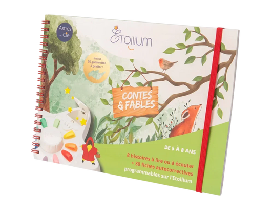 Jeu pédagogique Livret Contes et fables de 5 à 8 ans (pour Etoilium)