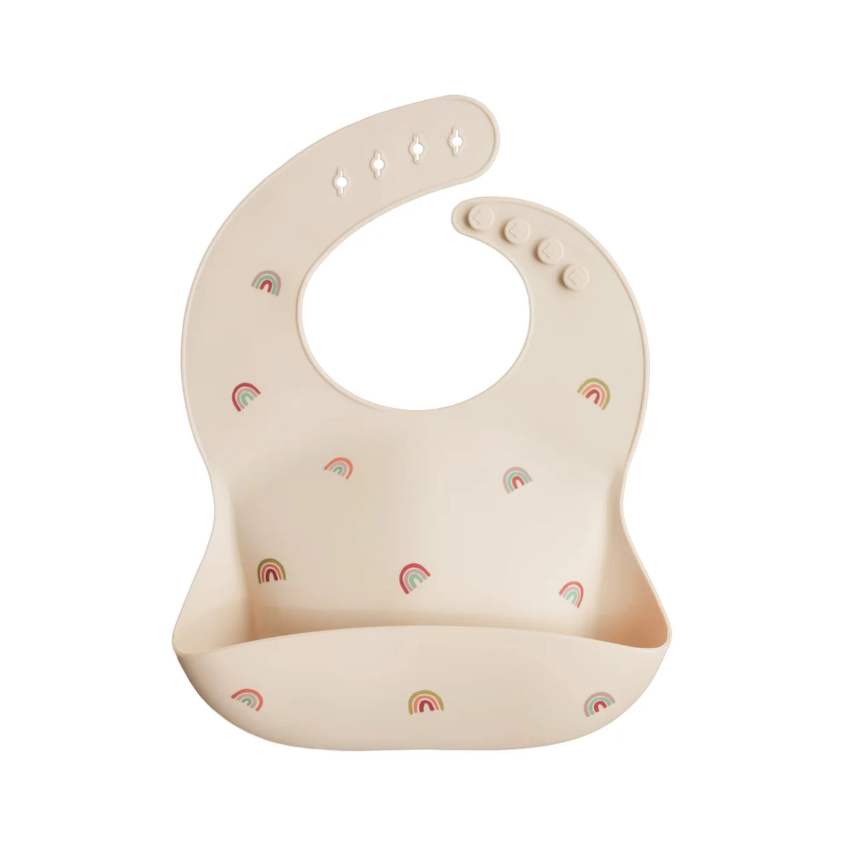 Bavoir en silicone