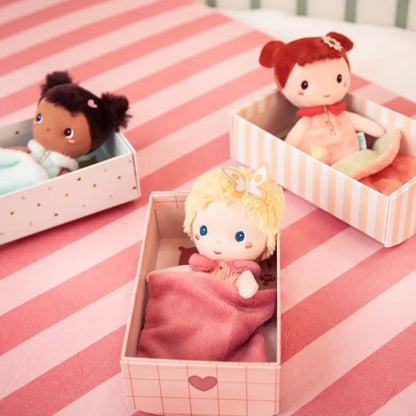Petite poupée en tissu 18cm
